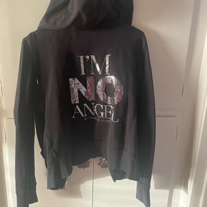 Victoria’s Secret No Angel Zip Up Hoodie